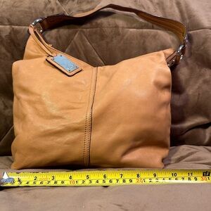 Tignanello tan hobo bag